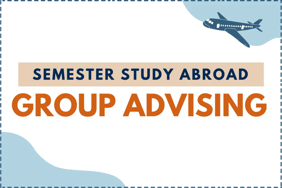 Semester Study Abroad Group Advising Icon