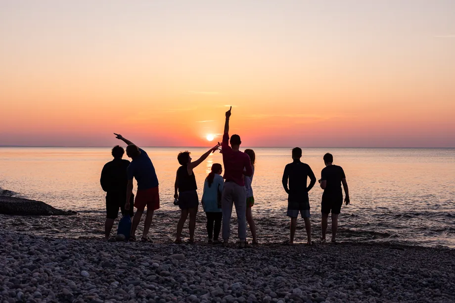 vanguard pictured rocks backpacking sunset 2023 wilderness
