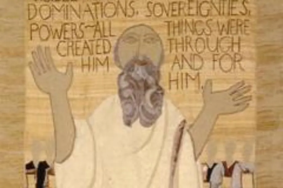 Apostle Paul Banner from Rotunda of Witnesses
