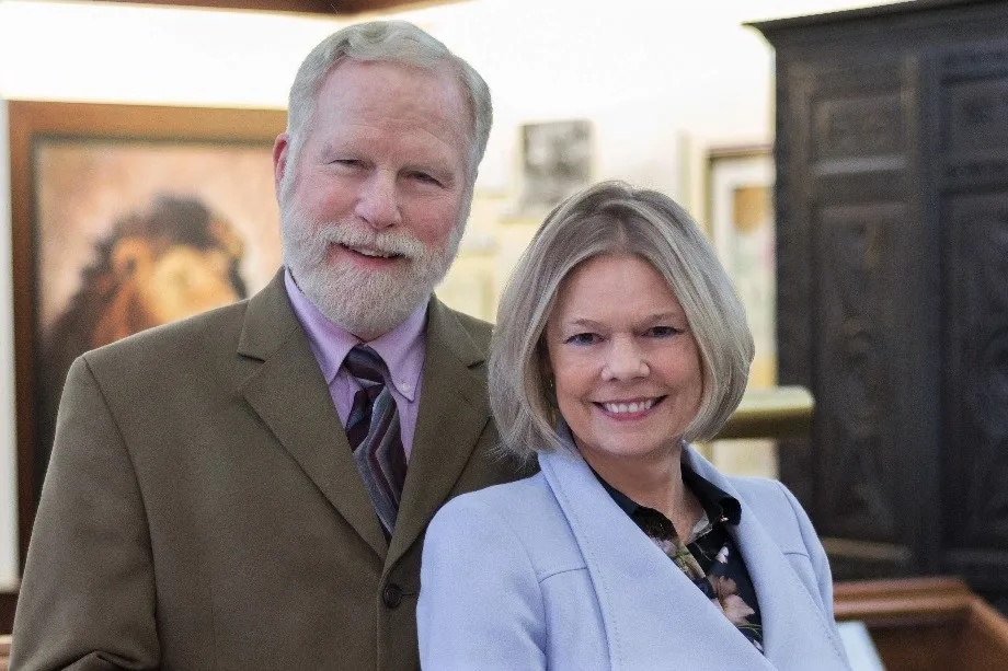 Co-Directors of the Wade Center, Dr. Crystal Downing and Dr. David C. Downing