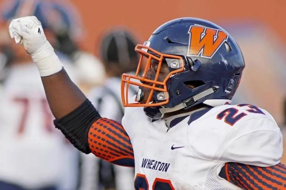 Wheaton Thunder Football Player
