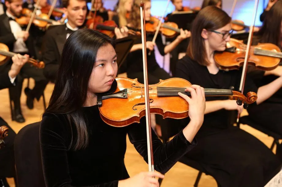 Symphony Orchestra Violinist Wheaton College IL