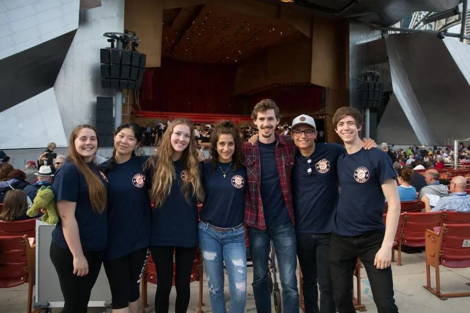Summer Music Camp students in Chicago