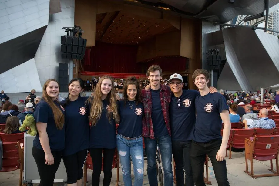 Summer Music Camp students in Chicago