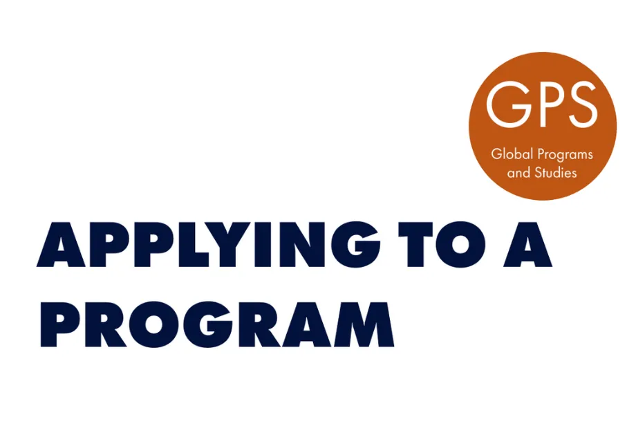Applying to a Program video