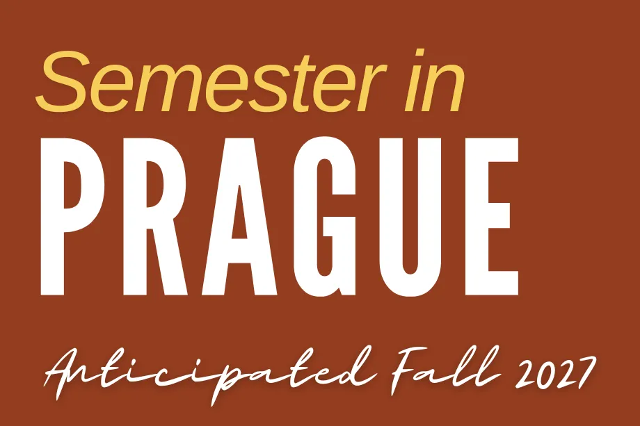 Promotion of Wheaton's Semester in Prague Program