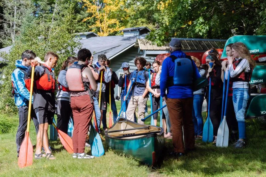  Vanguards Preparing to go Canoeing