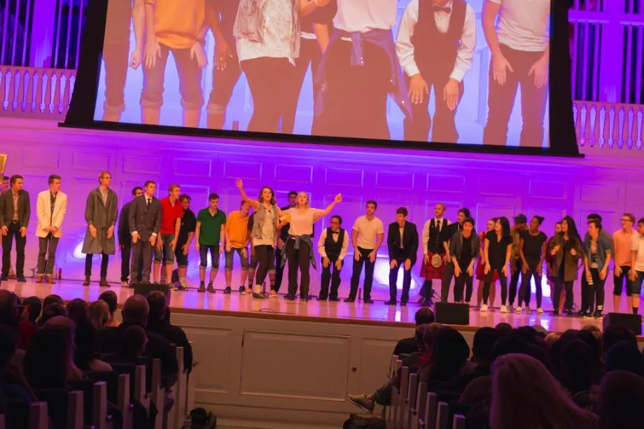 Winner Announcement at the Talent Show Student Development Page Variant