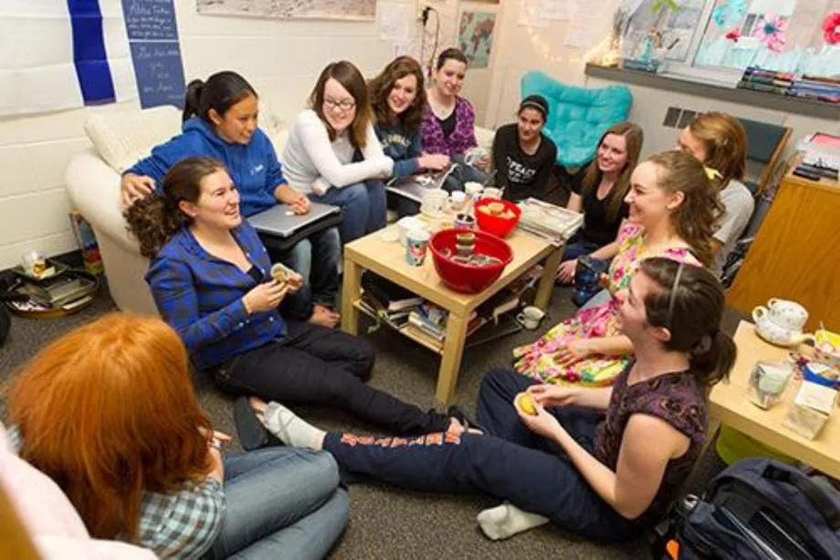 Party time in the dorm Student Development Page Variant