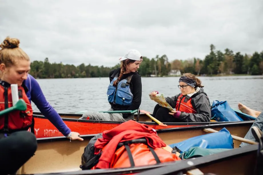 Campers Canoeing
