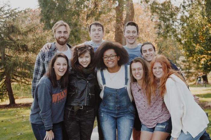 Group of Wheaton College IL Students