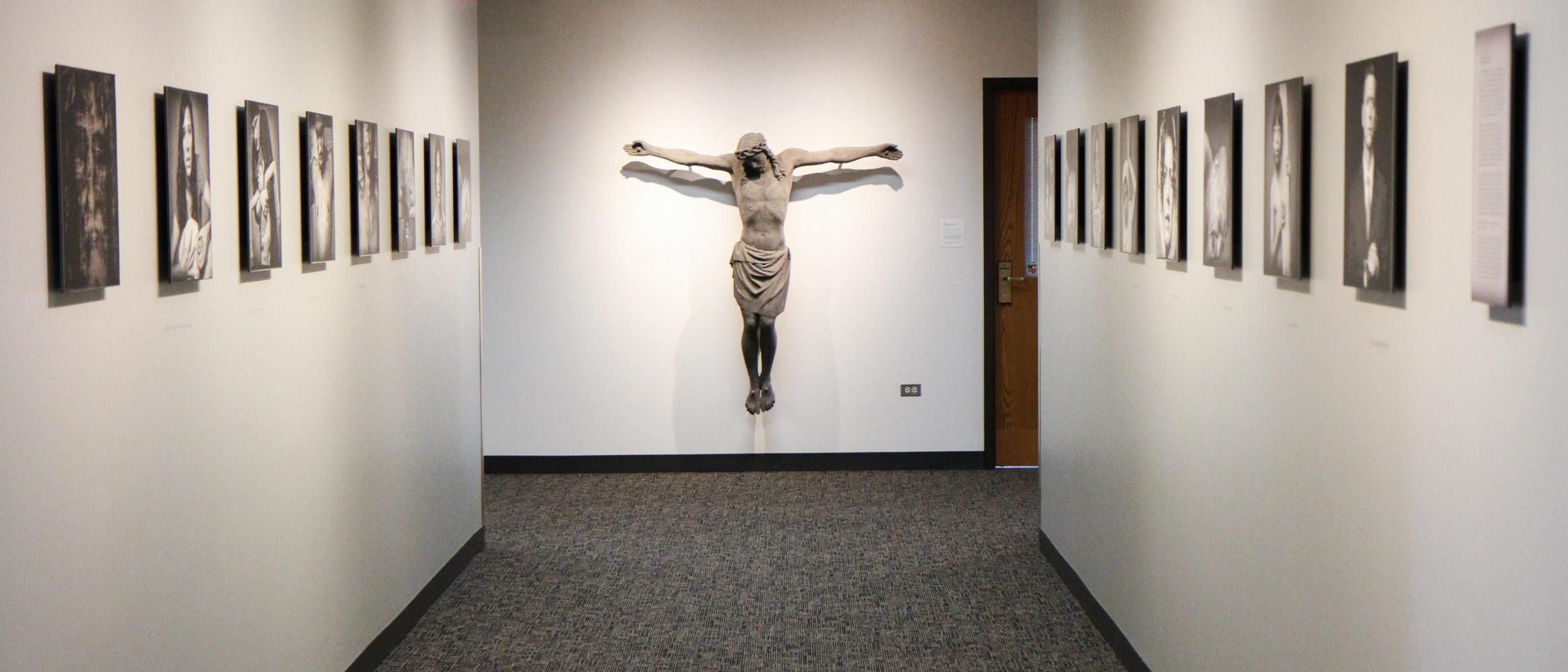 View of the crucifix