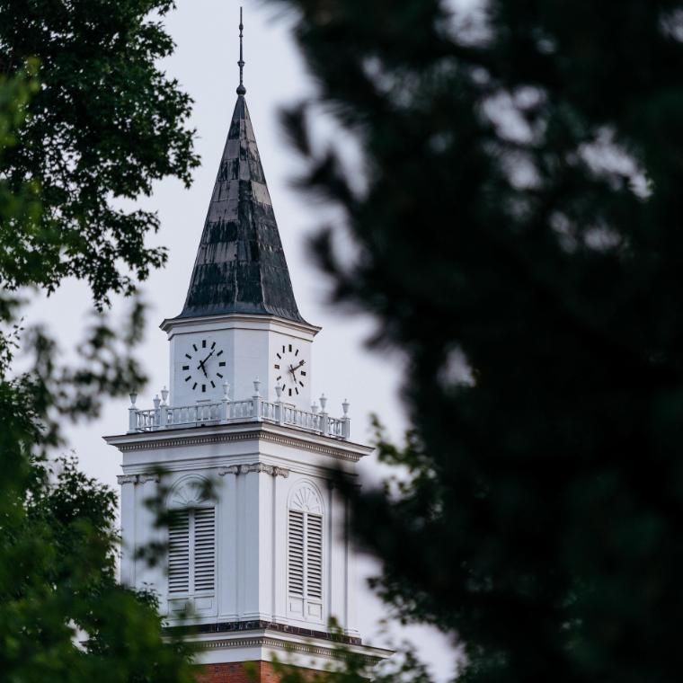 Edman Chapel Clock Tower Wheaton College IL