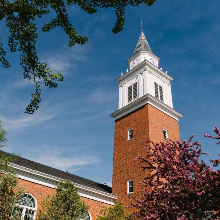 Edman Chapel Tower Wheaton College, IL
