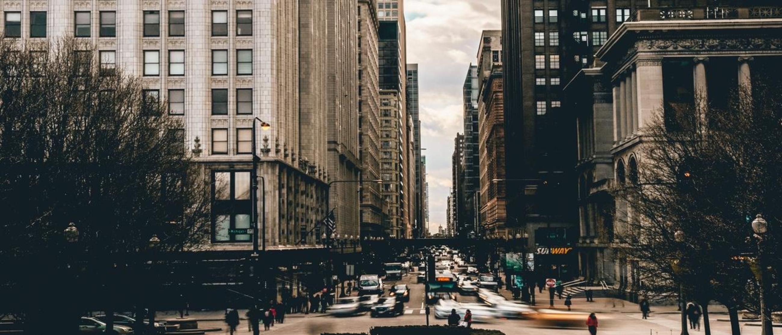 Downtown Chicago Streets