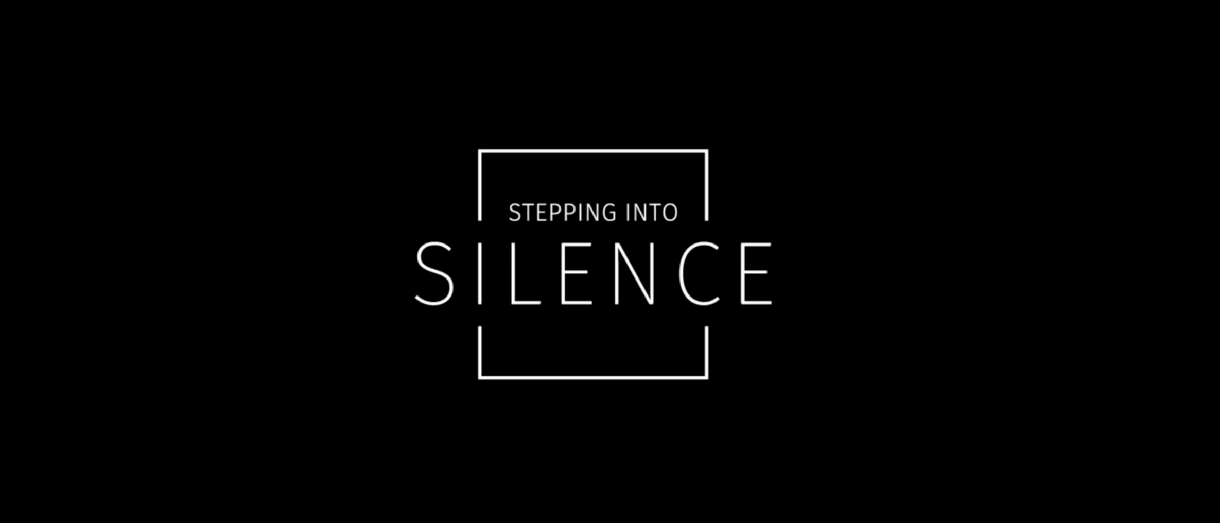 Stepping in Silence Logo