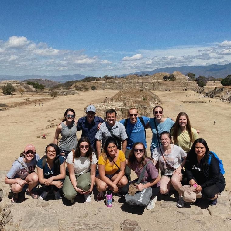 Field excursion to El Cerrito on the Wheaton in Mexico program