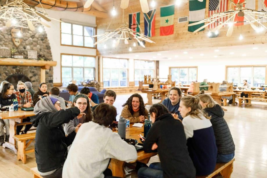 Northwoods & Equestrian - share meals in the Chrouser Dining Hall