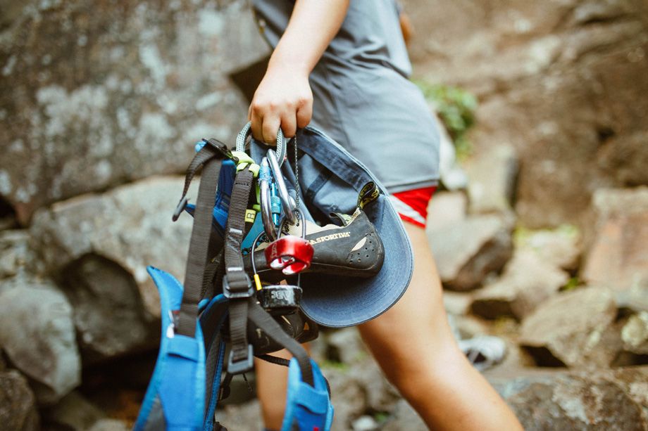 Rock Climbing - Chalk up your hands as you build your skills in climbing and progress through three different rock-climbing sites in the Superior National Forest.