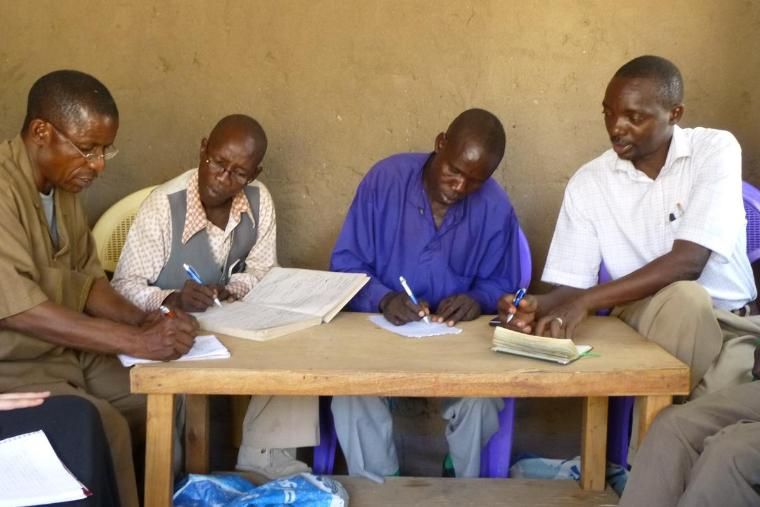People in Kakuma Refugee Camp Kenya