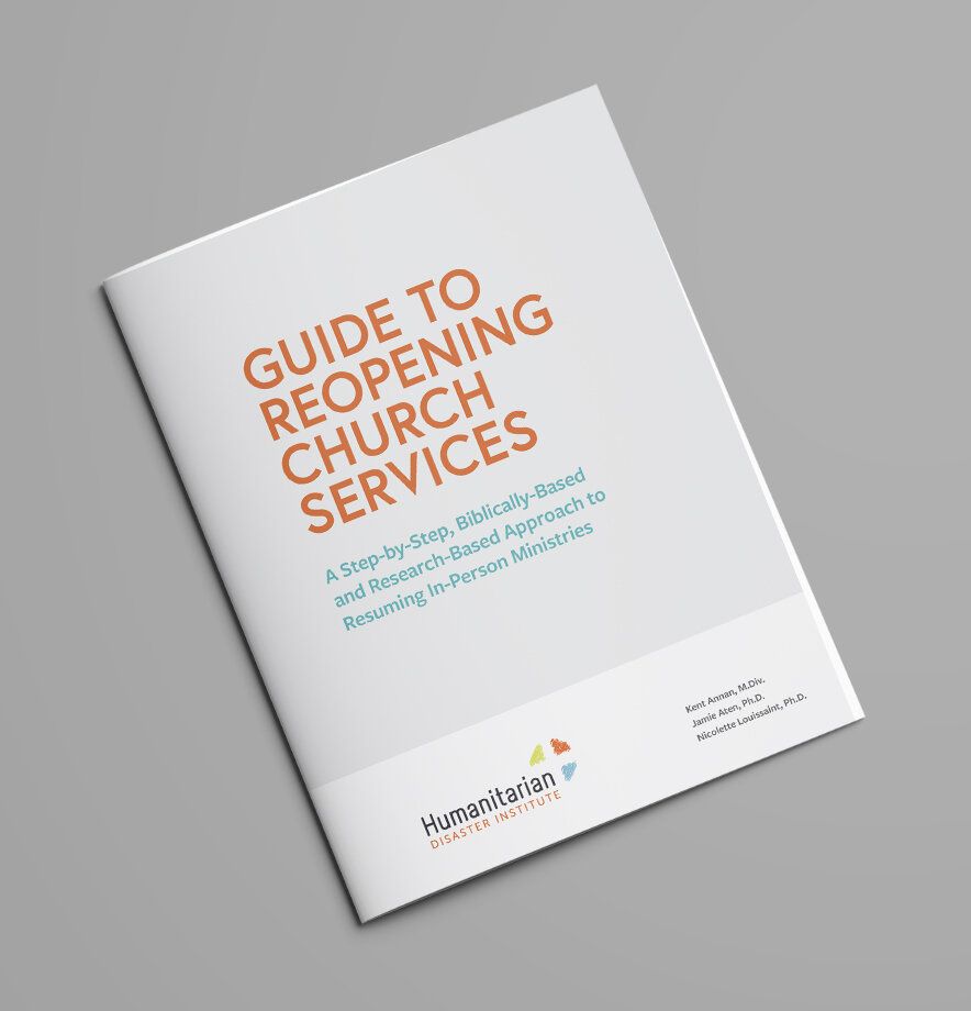 Guide to Reopening Church Services manual cover