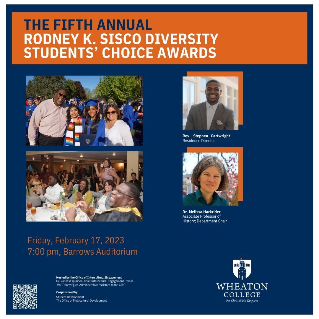 2023 Rodney K. Sisco Diversity Students' Choice Awards flyer
