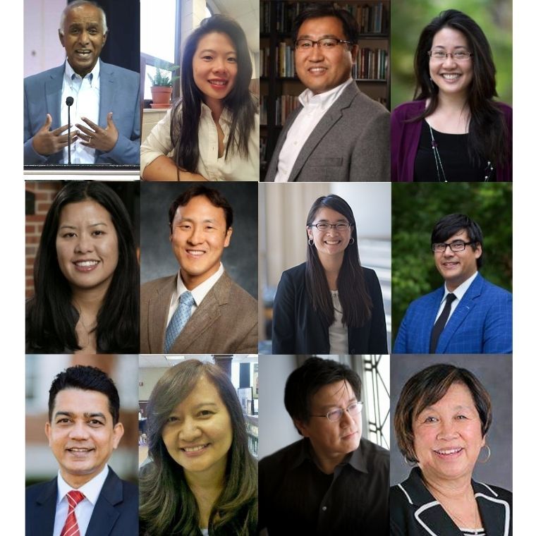 Asian and Asian American faculty and staff headshots