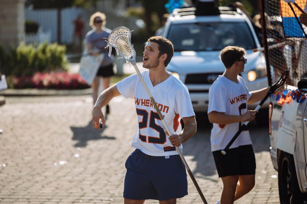 Wheaton College lacrosse athlete.