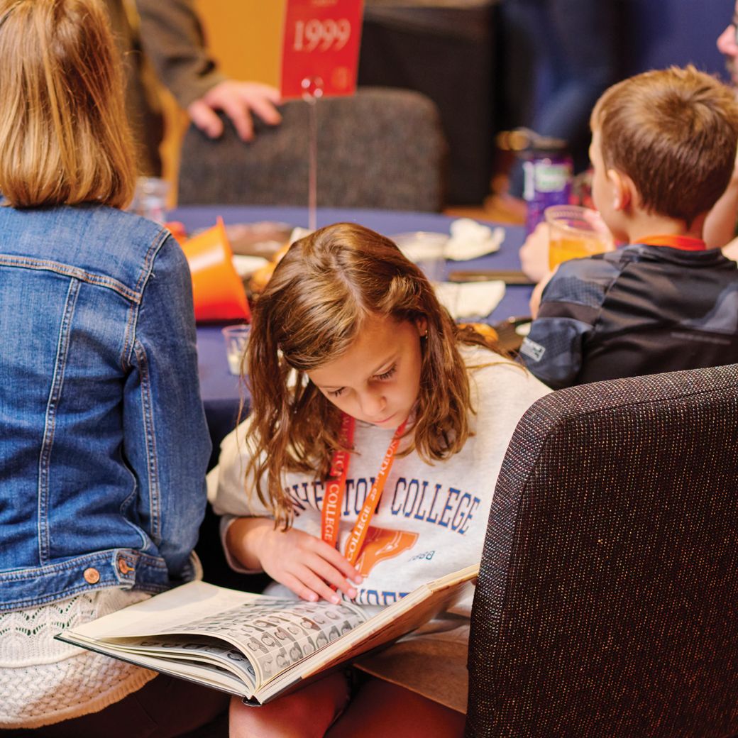 Looking for parents in Tower yearbooks.