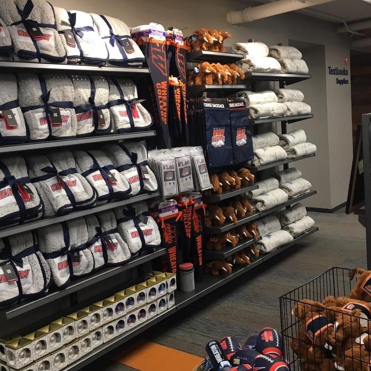 Wheaton College IL Campus Store Swag