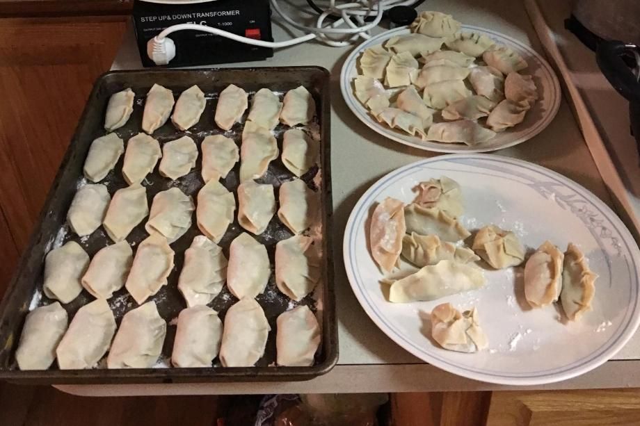 Wheaton College IL Chinese Major Dumpling Party