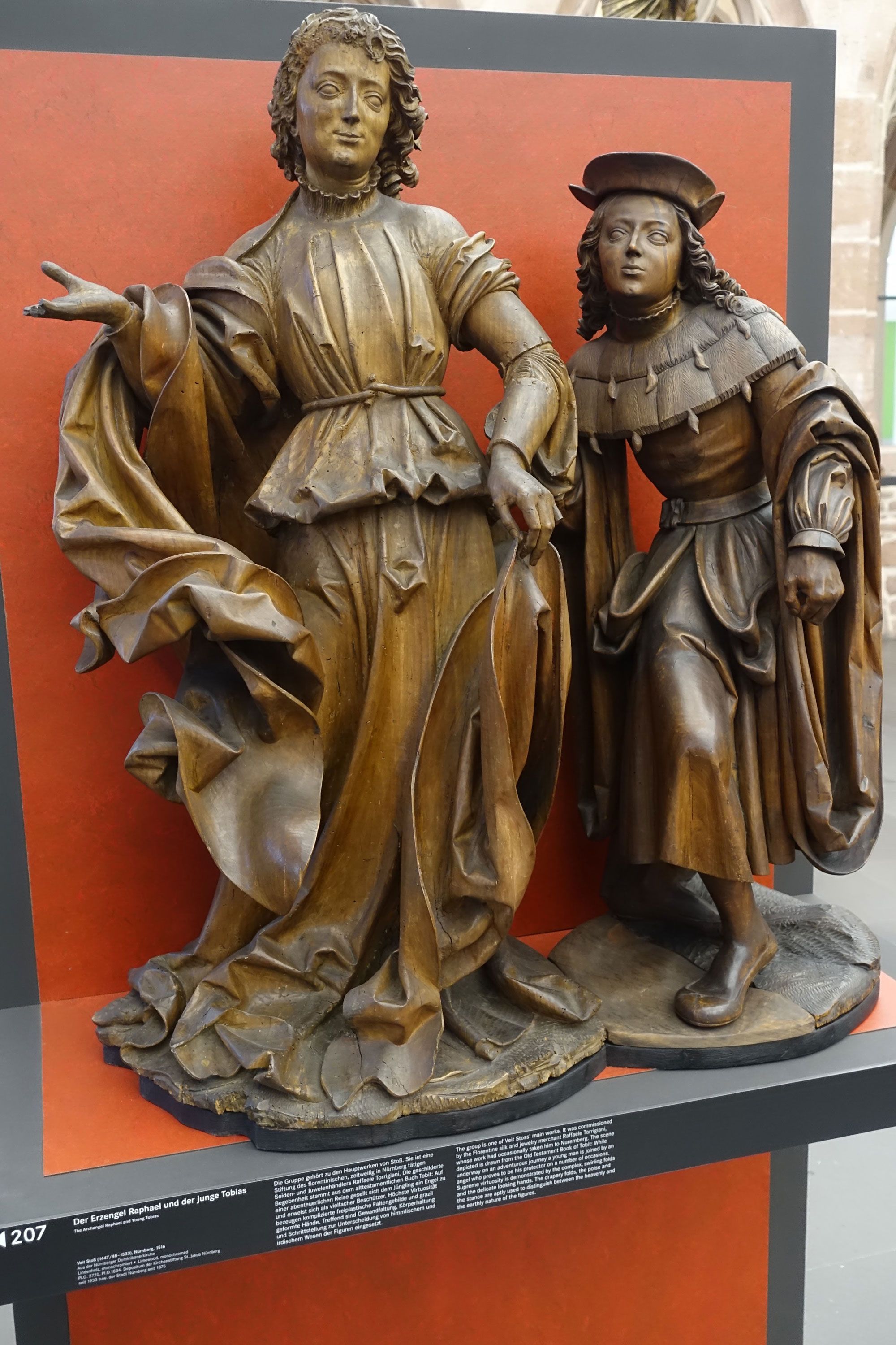 Archangel Raphael and Tobias in the Germanic National Museum
