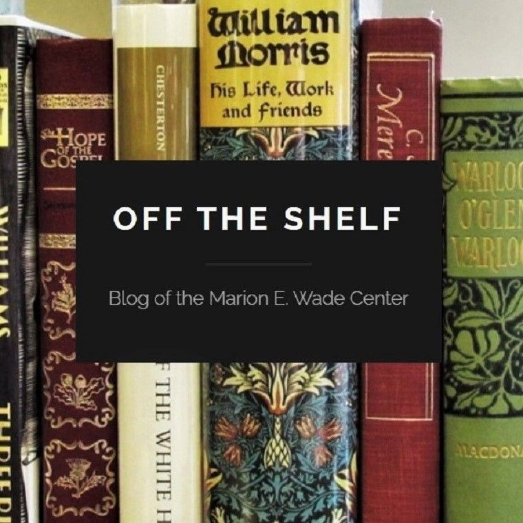 Off the Shelf blog feature, row of books