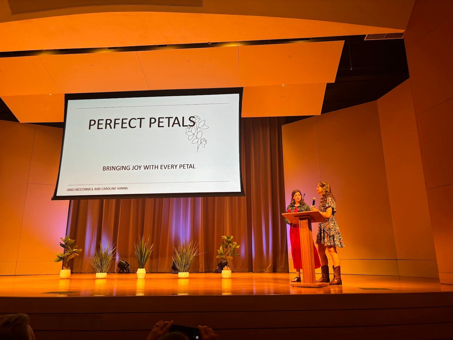 Perfect Petals Stage