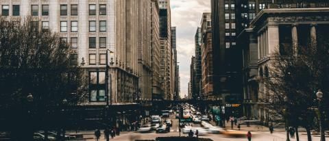 Downtown Chicago Streets