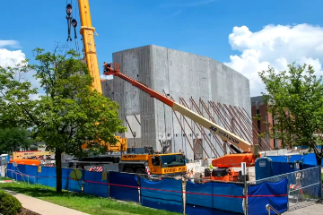 Armerding Center for Music and the Arts Timelapse of Construction