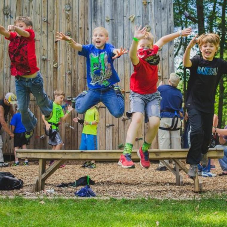 Once we've worshiped through song, we spend time with our cabin groups listening to and engaging with a story from the Bible. You don't just sit around in a circle...we get active during Cabin Impact to bring the word of God to life!