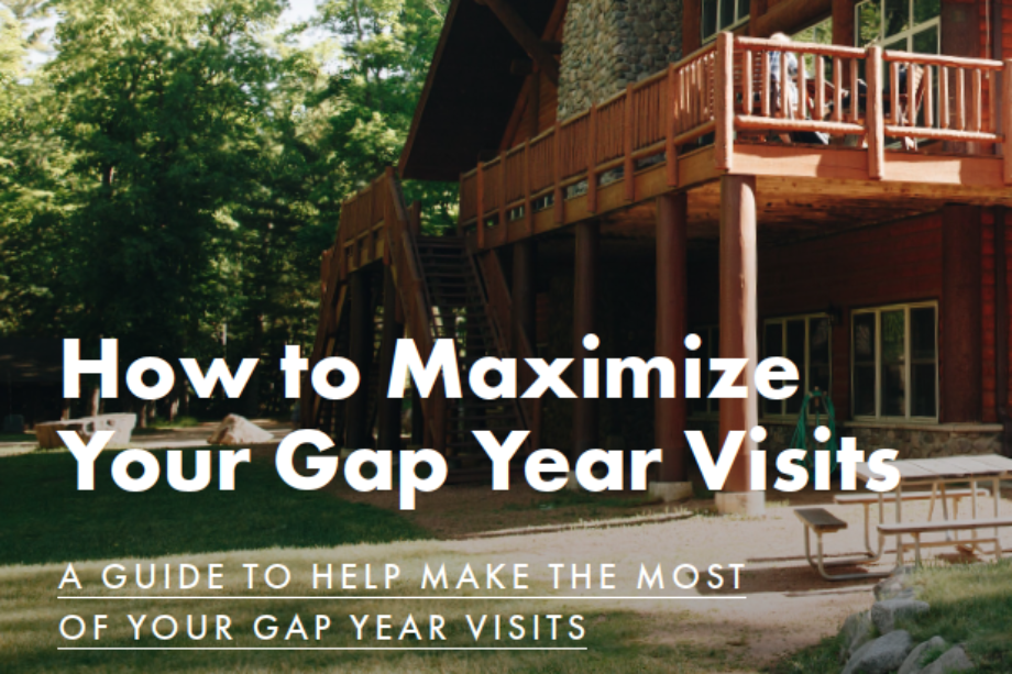 cover photo of how to maximize a gap year visit