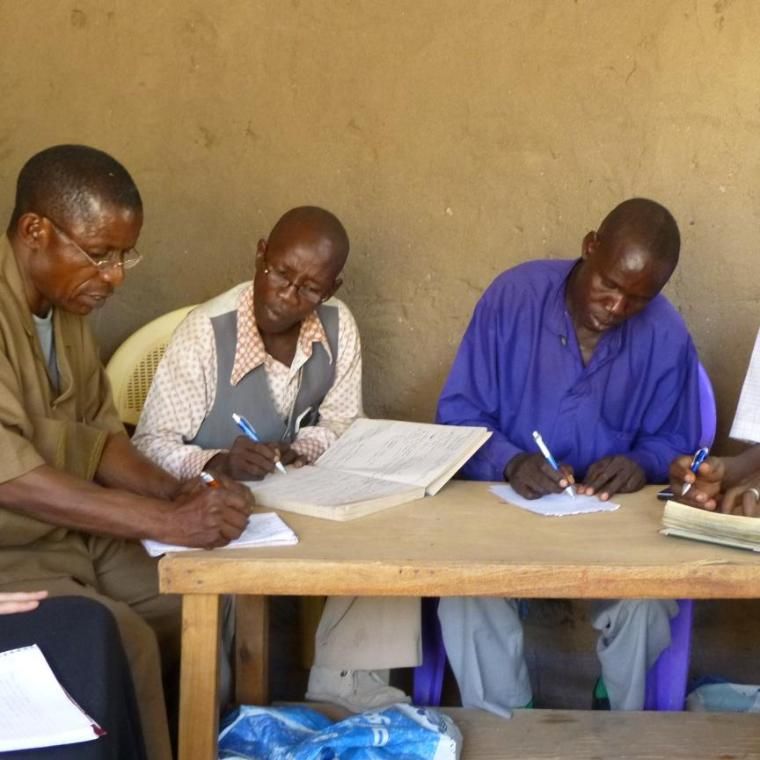 People in Kakuma Refugee Camp Kenya