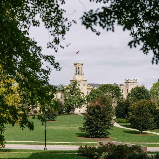 Wheaton College IL Blanchard Hall in Summer