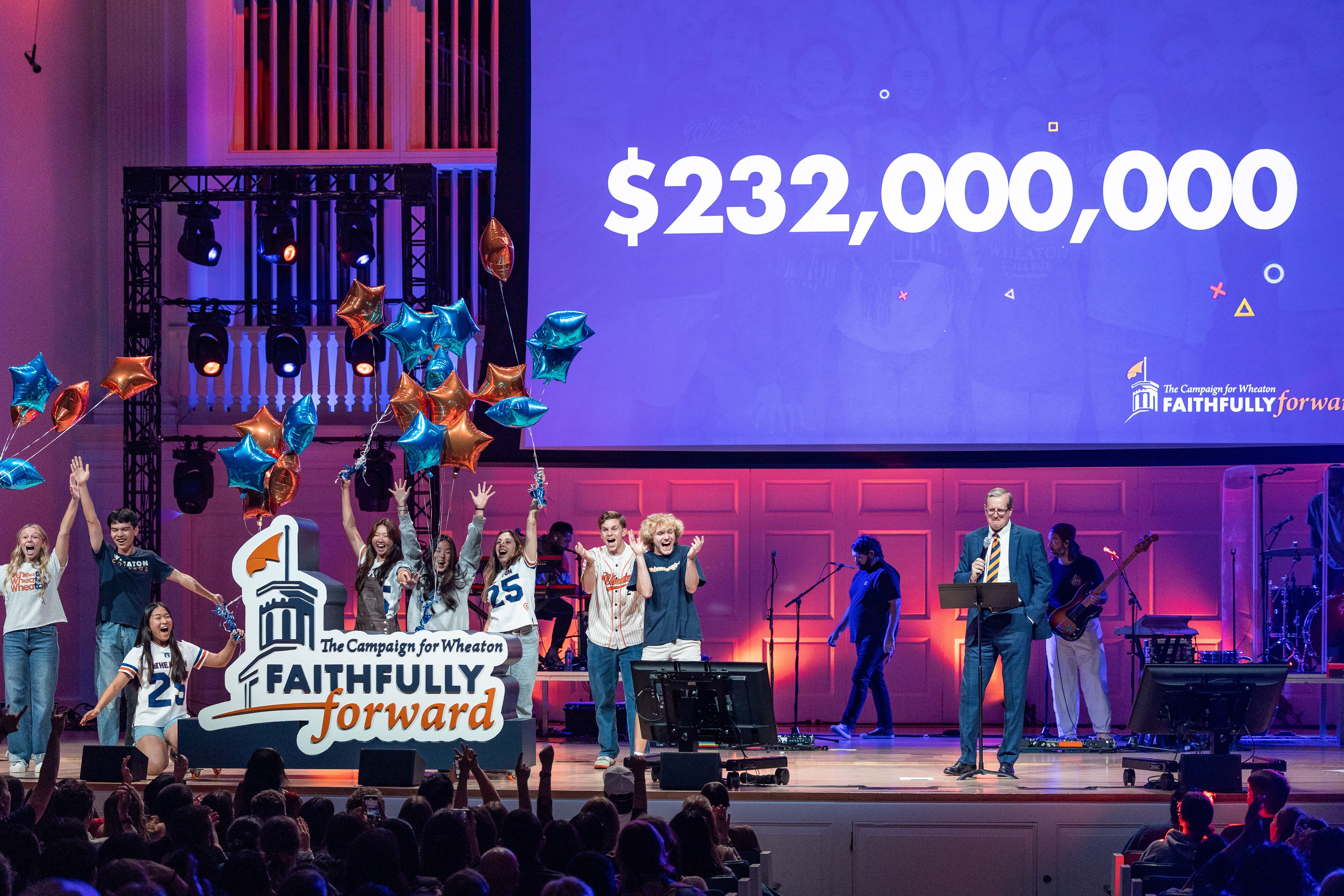 President Ryken announces Faithfully Forward campaign progress.