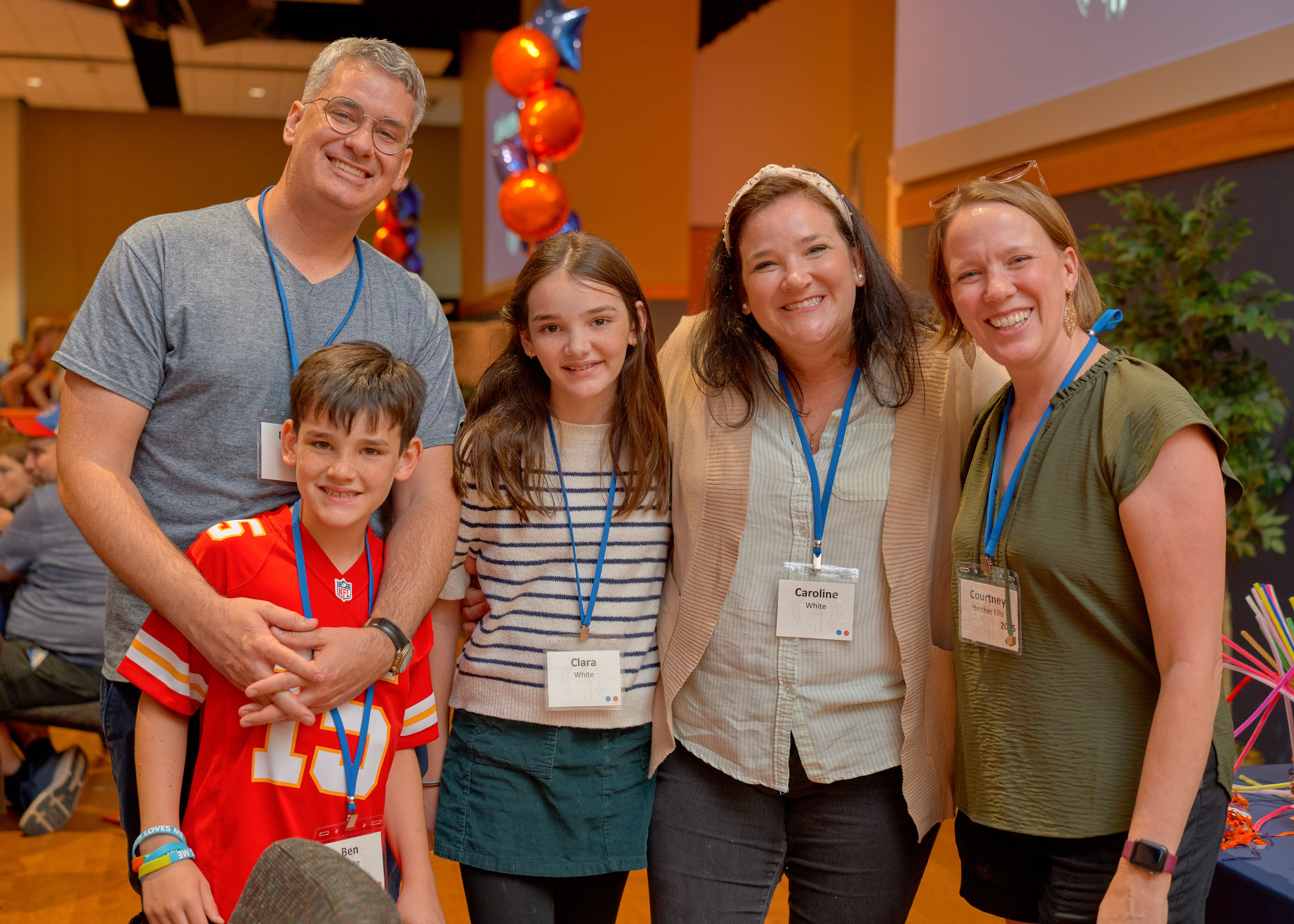 Celebrating 20 years, the Class of 2005 showed that Homecoming is a weekend for the whole family.