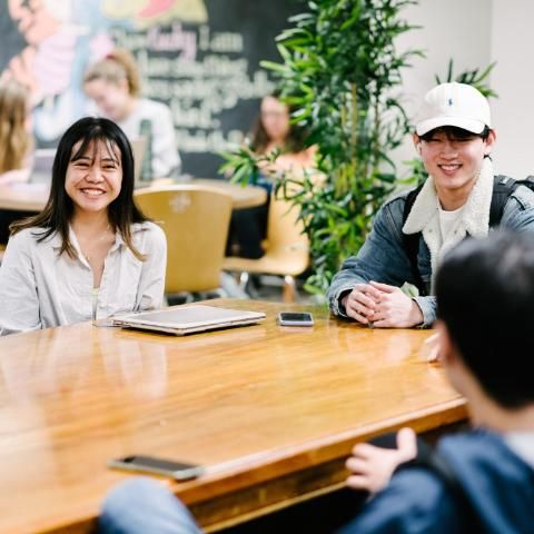 Student Development Students Around Table 2022