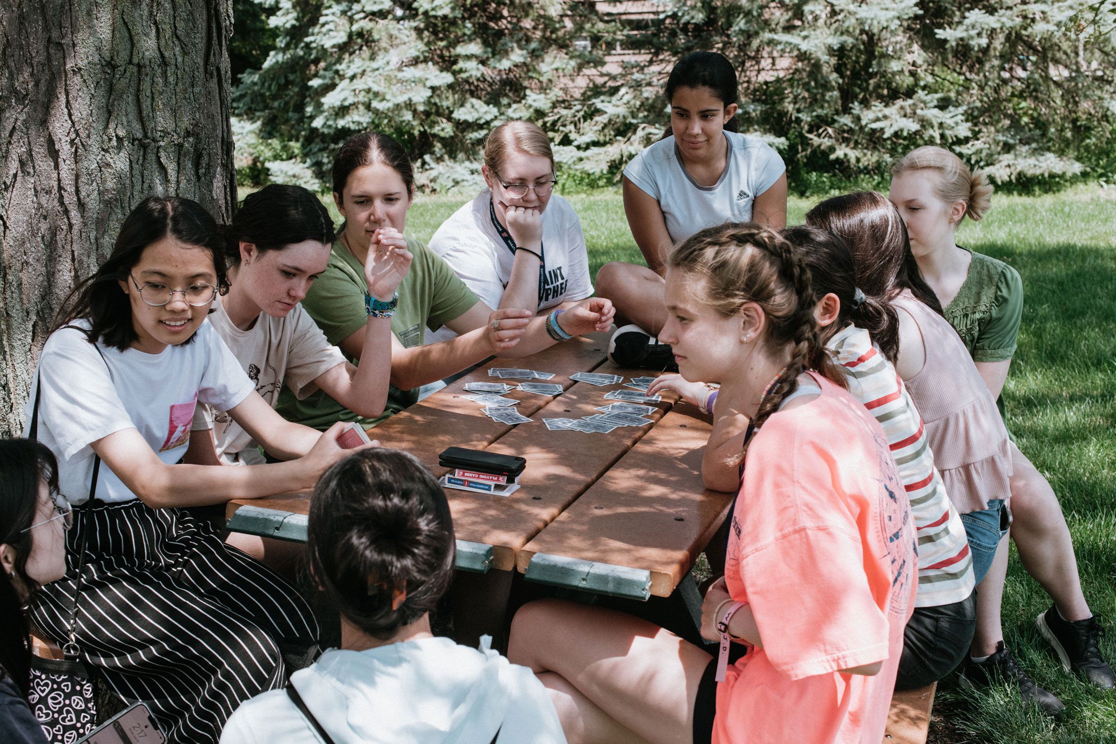 WCSI students have down time to hang out